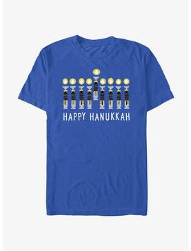 Star Wars Light Saber Hanukkah Menorah T-Shirt, , hi-res