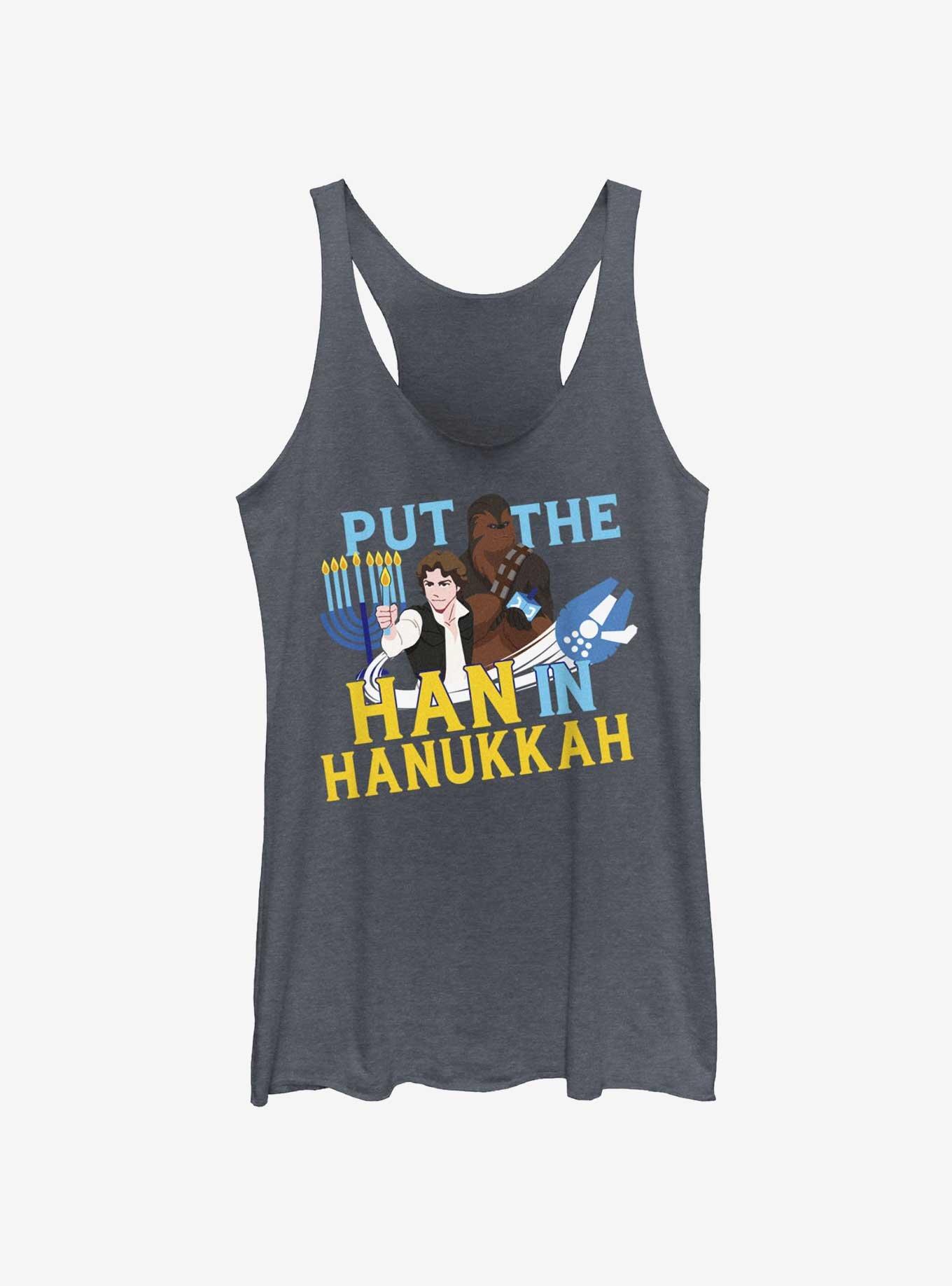 Star Wars Han Solo Han In Hanukkah Womens Tank Top