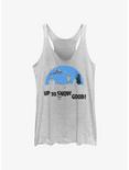 Star Wars Up To Snow Good Womens Tank Top, WHITE HTR, hi-res