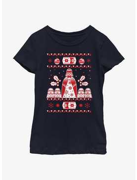 Star Wars Empire Ugly Christmas Pattern Youth Girls T-Shirt, , hi-res
