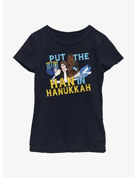 Star Wars Han Solo Han In Hanukkah Youth Girls T-Shirt, , hi-res