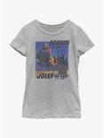 Star Wars Yoda Season To Be Jolly It Is Youth Girls T-Shirt, ATH HTR, hi-res