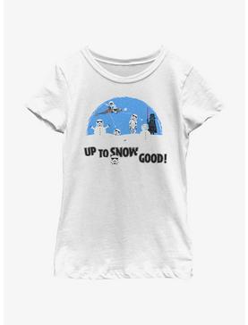 Star Wars Up To Snow Good Youth Girls T-Shirt, , hi-res