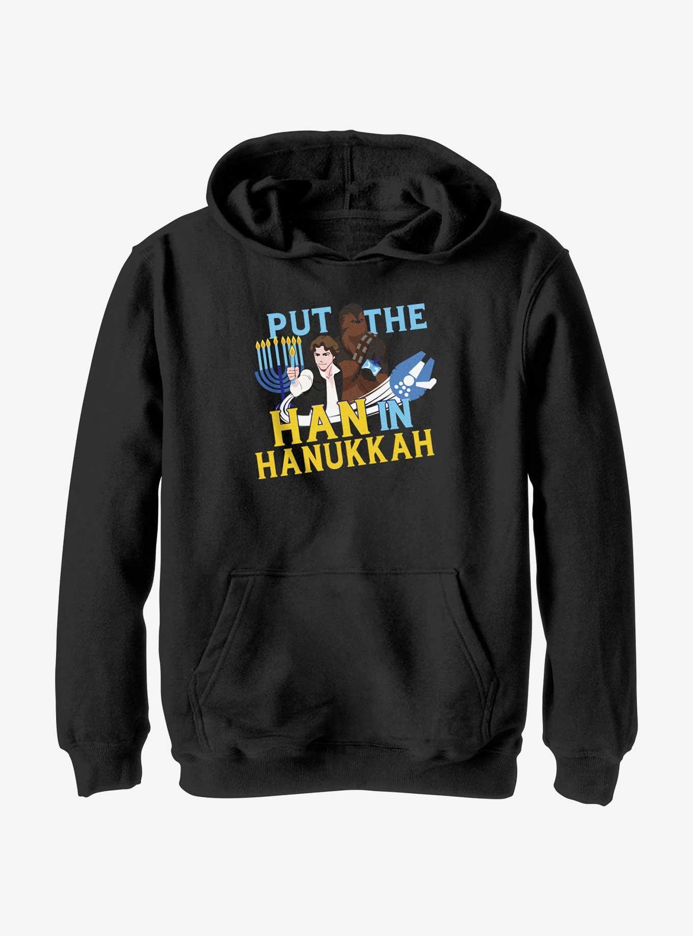 Star Wars Han Solo Han In Hanukkah Youth Hoodie