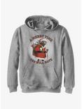 Star Wars Yoda Merry Time You Will Have Youth Hoodie, ATH HTR, hi-res