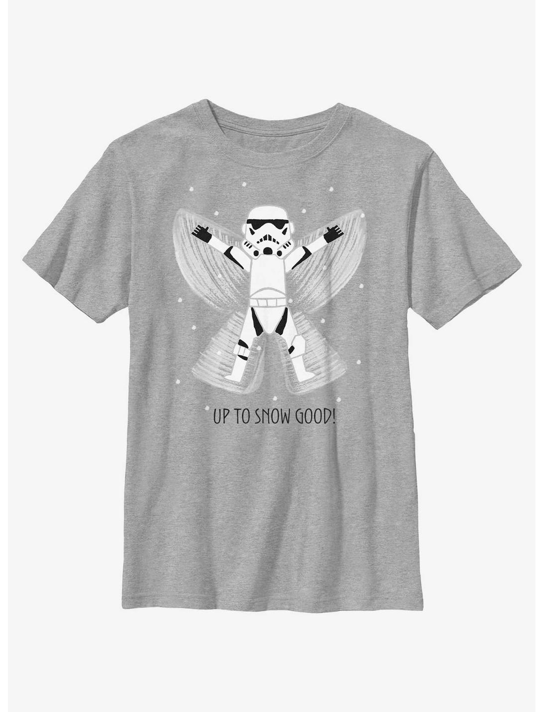 Star Wars Storm Trooper Up To Snow Good Youth T-Shirt, ATH HTR, hi-res