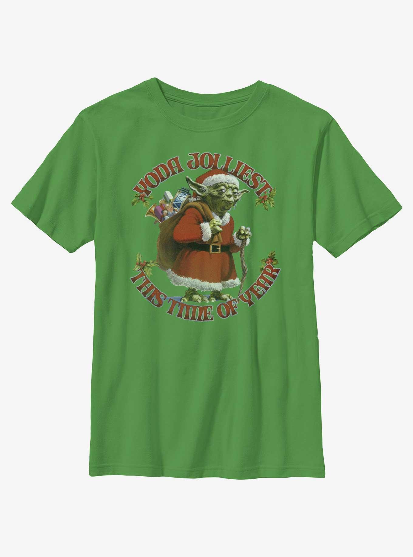 Star Wars Yoda Jolliest Youth T-Shirt, , hi-res