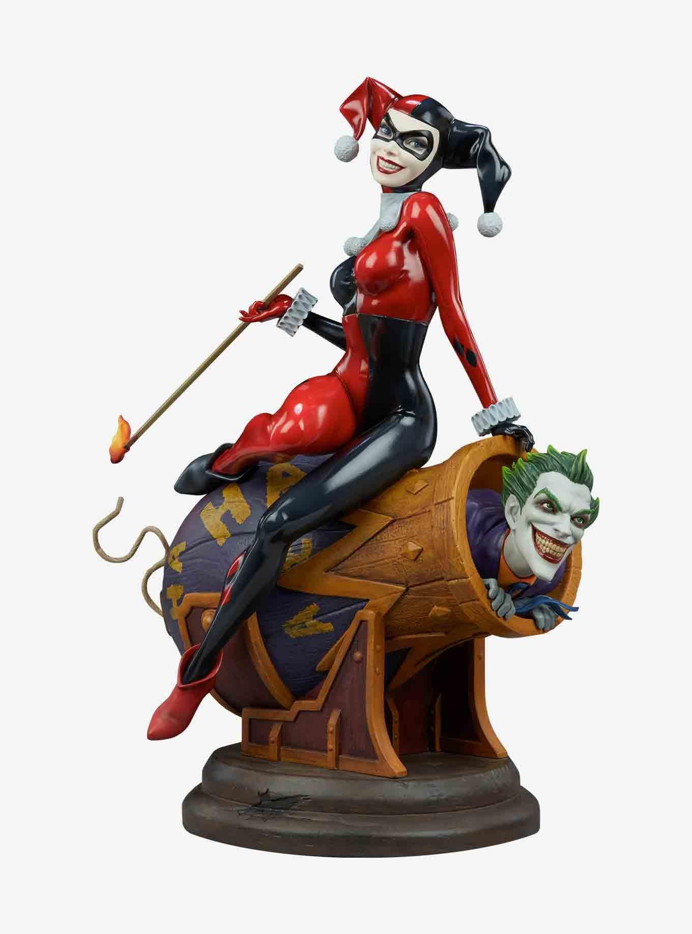 Harley Quinn and The Joker Diorama by Sideshow Collectibles, , hi-res