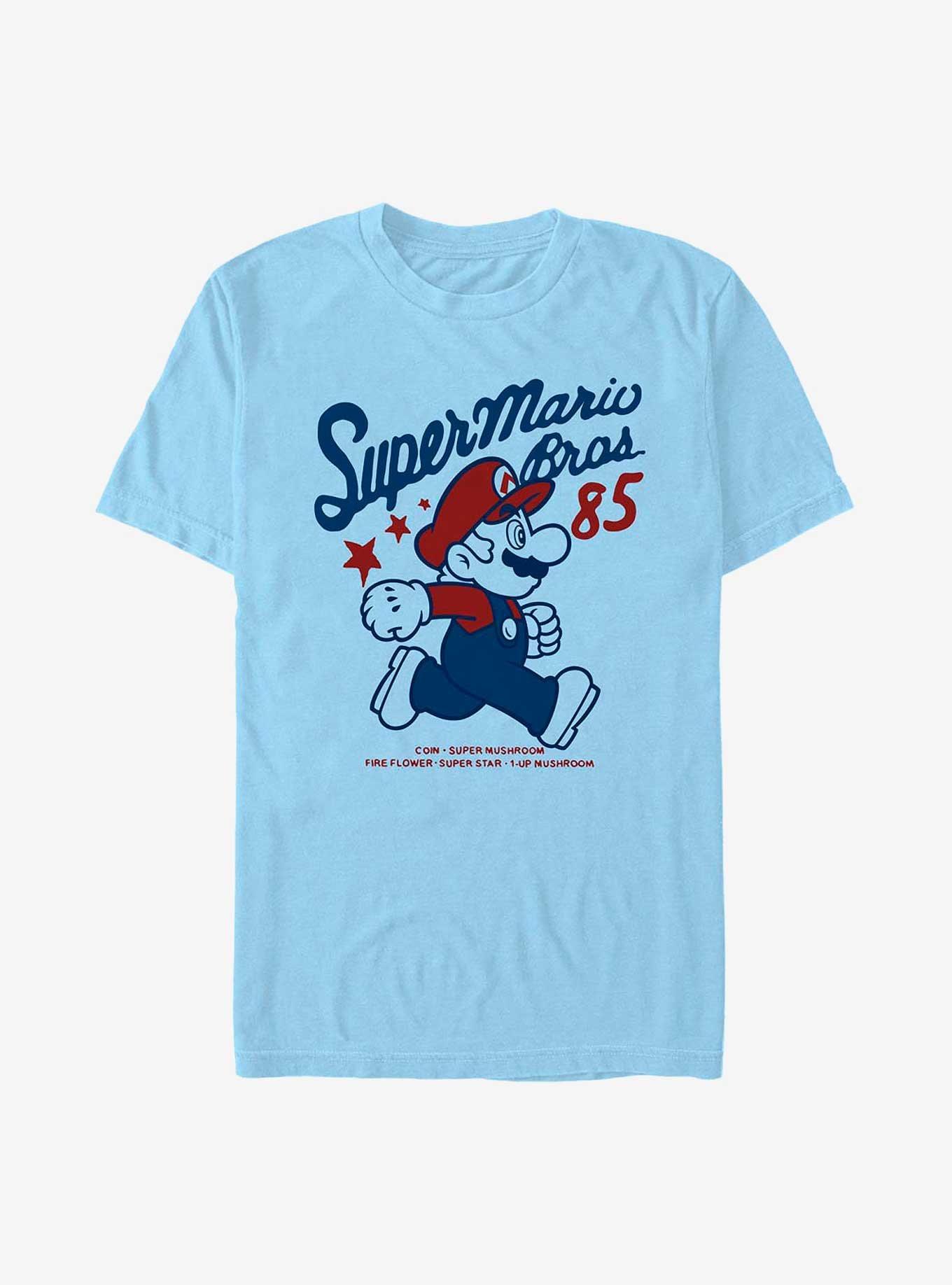 Nintendo Great T-Shirt, LT BLUE, hi-res