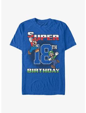 Nintendo Happy Super 18th Birthday T-Shirt, , hi-res