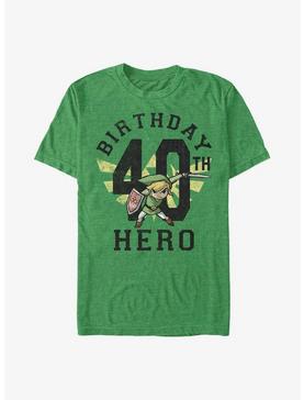Nintendo Happy 40th Birthday Hero Link T-Shirt, , hi-res