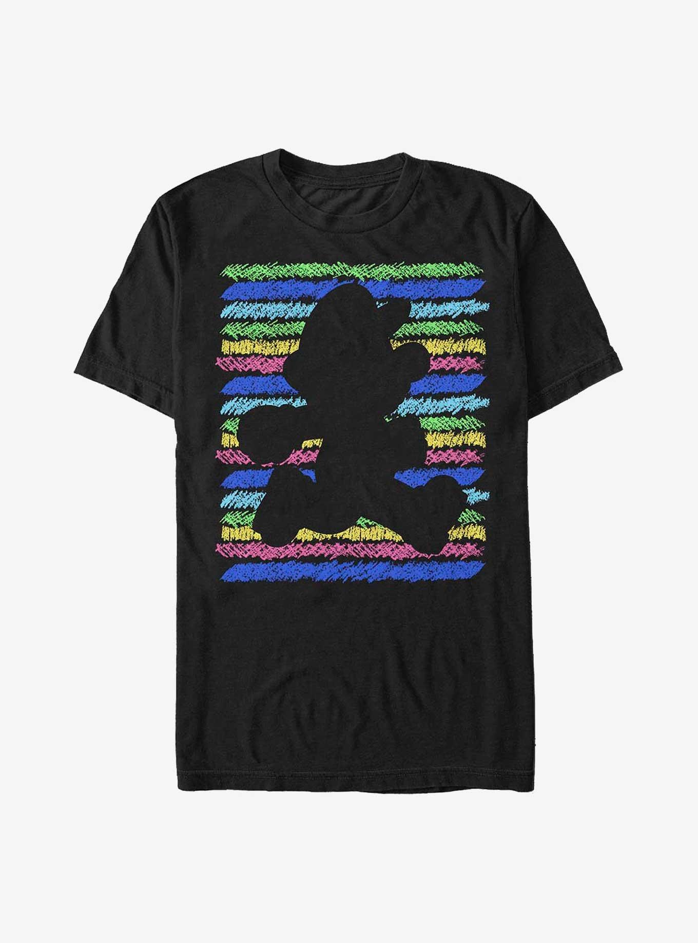 Nintendo Mario Silhouette T-Shirt, BLACK, hi-res