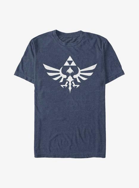 Nintendo The Legend of Zelda Triumphant Triforce T-Shirt - BLUE | Hot Topic