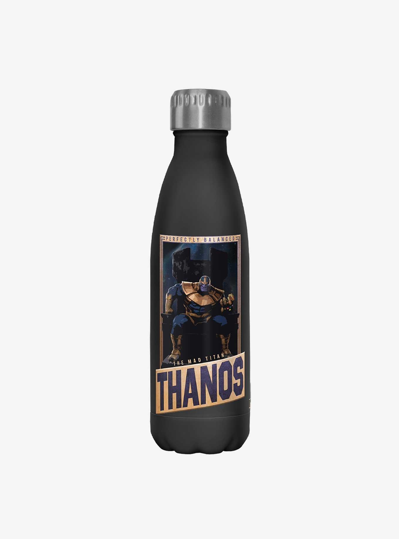 Marvel The Avengers Thanos The Mad Titan Stainless Steel Water Bottle, , hi-res