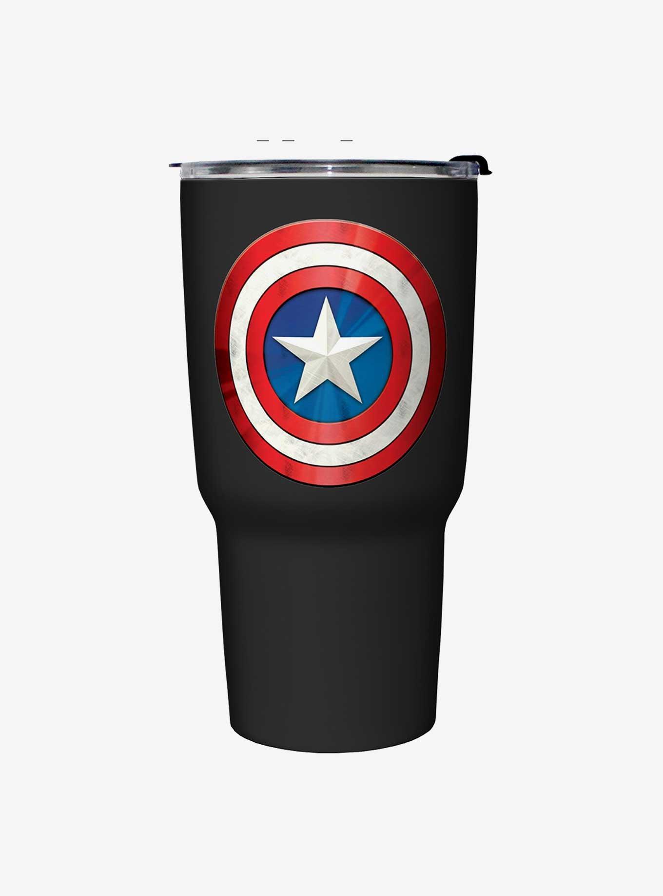 Marvel Captain America Shield Travel Mug, , hi-res