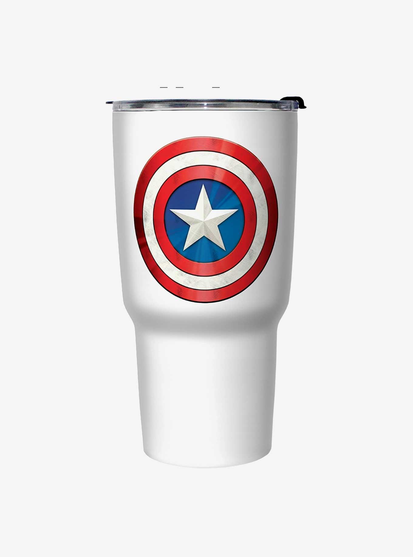 Marvel Captain America Shield Travel Mug, , hi-res