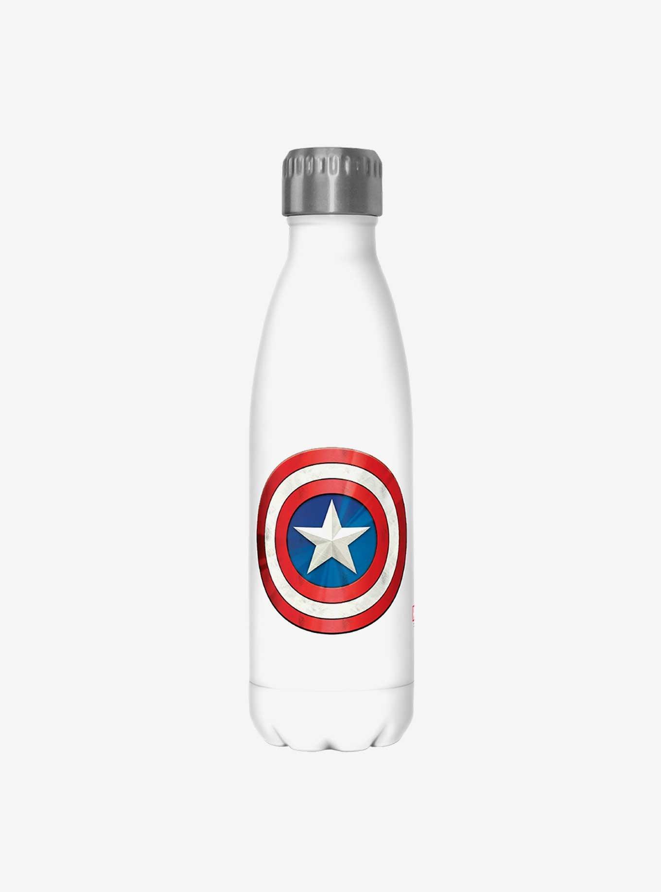 Marvel Captain America Shield Stainless Steel Water Bottle, , hi-res