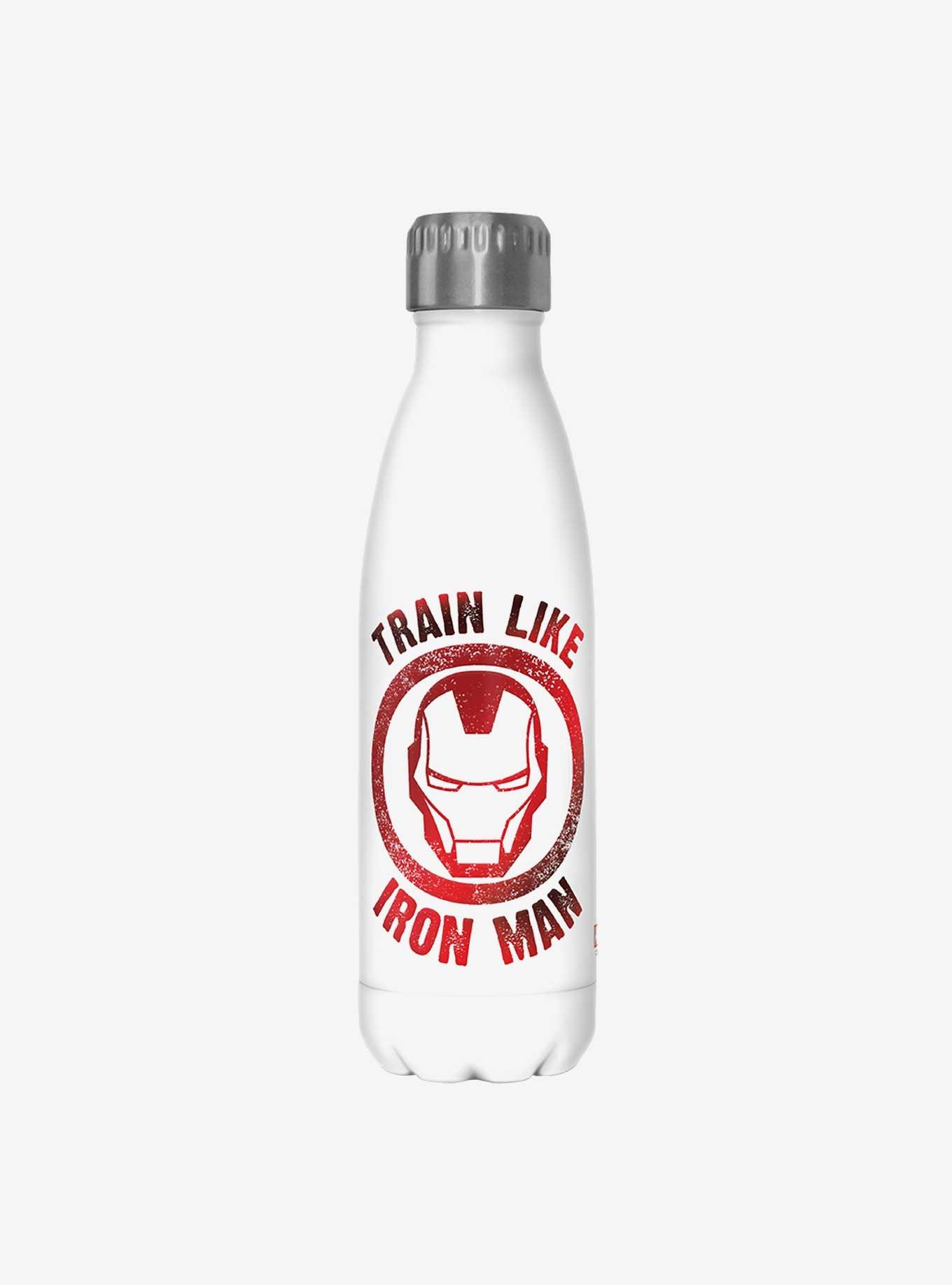 Marvel Train Like Iron Man Stainless Steel Water Bottle, , hi-res