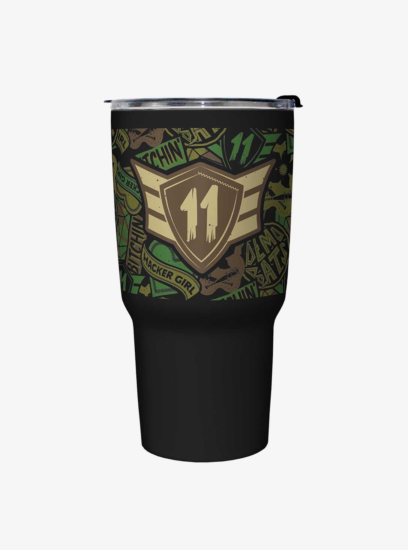 Stranger Things Eleven Camo Travel Mug, , hi-res