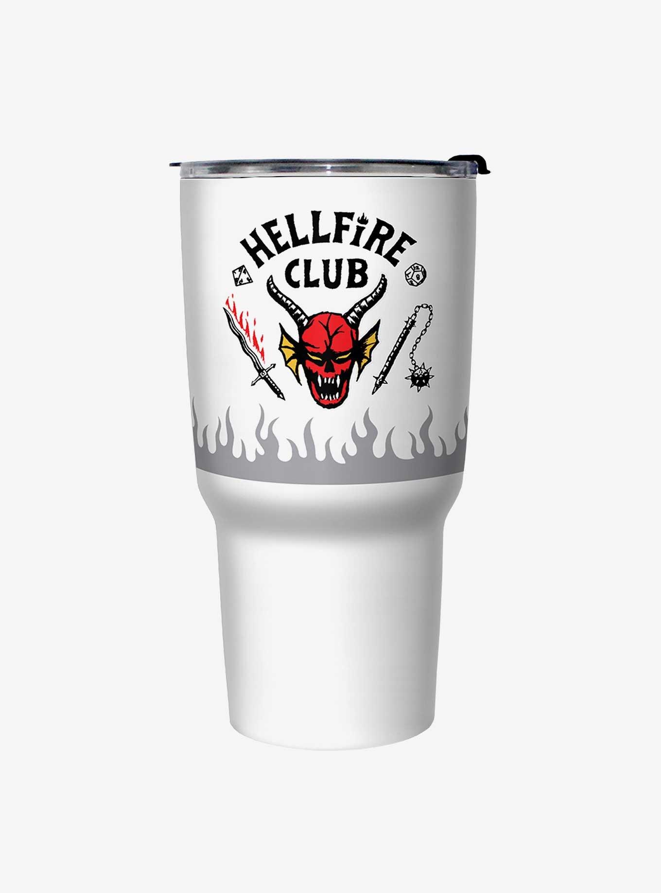 Stranger Things Hellfire Club Logo Travel Mug, , hi-res