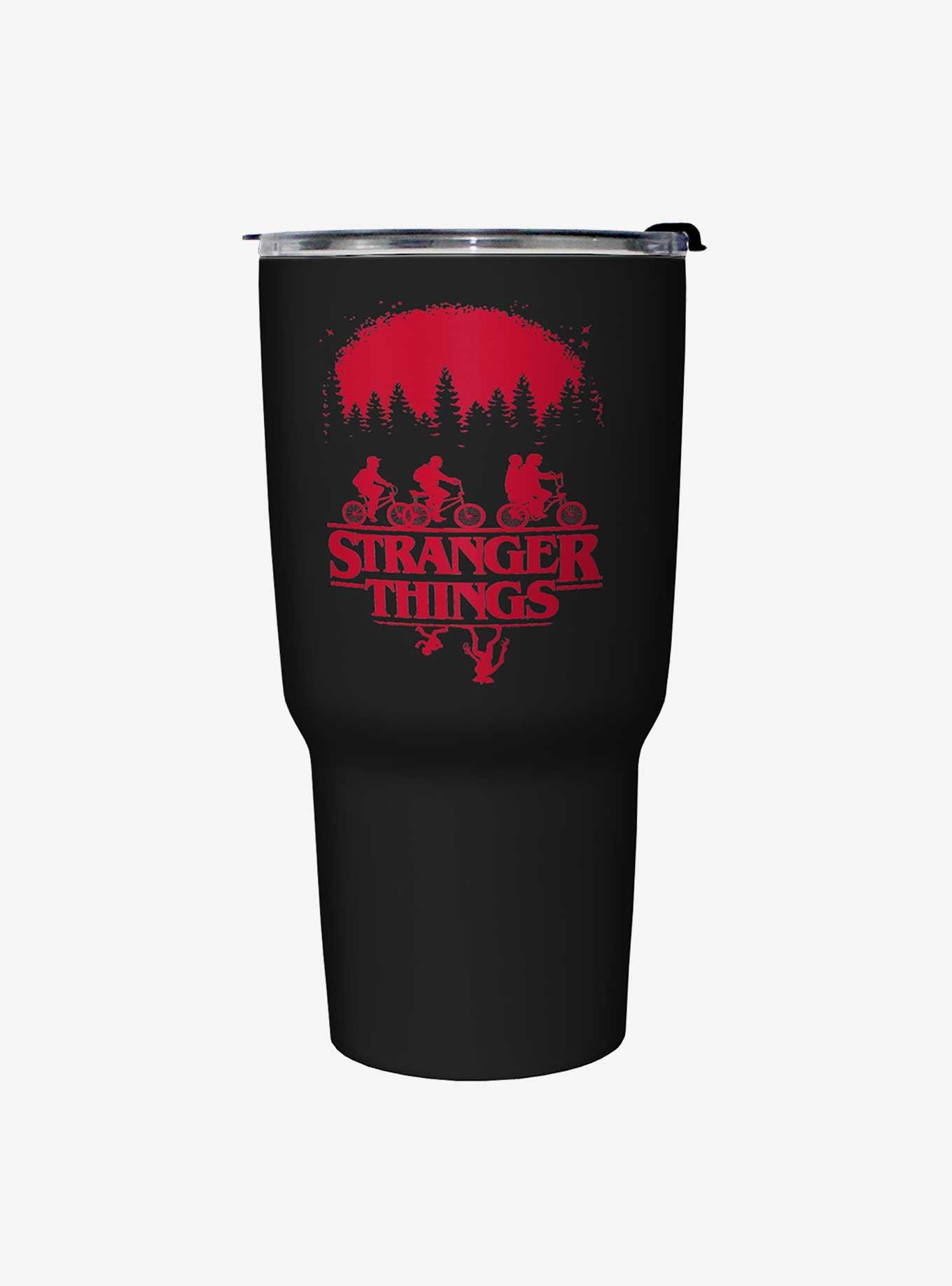 Stranger Things Riding Bikes Travel Mug, , hi-res