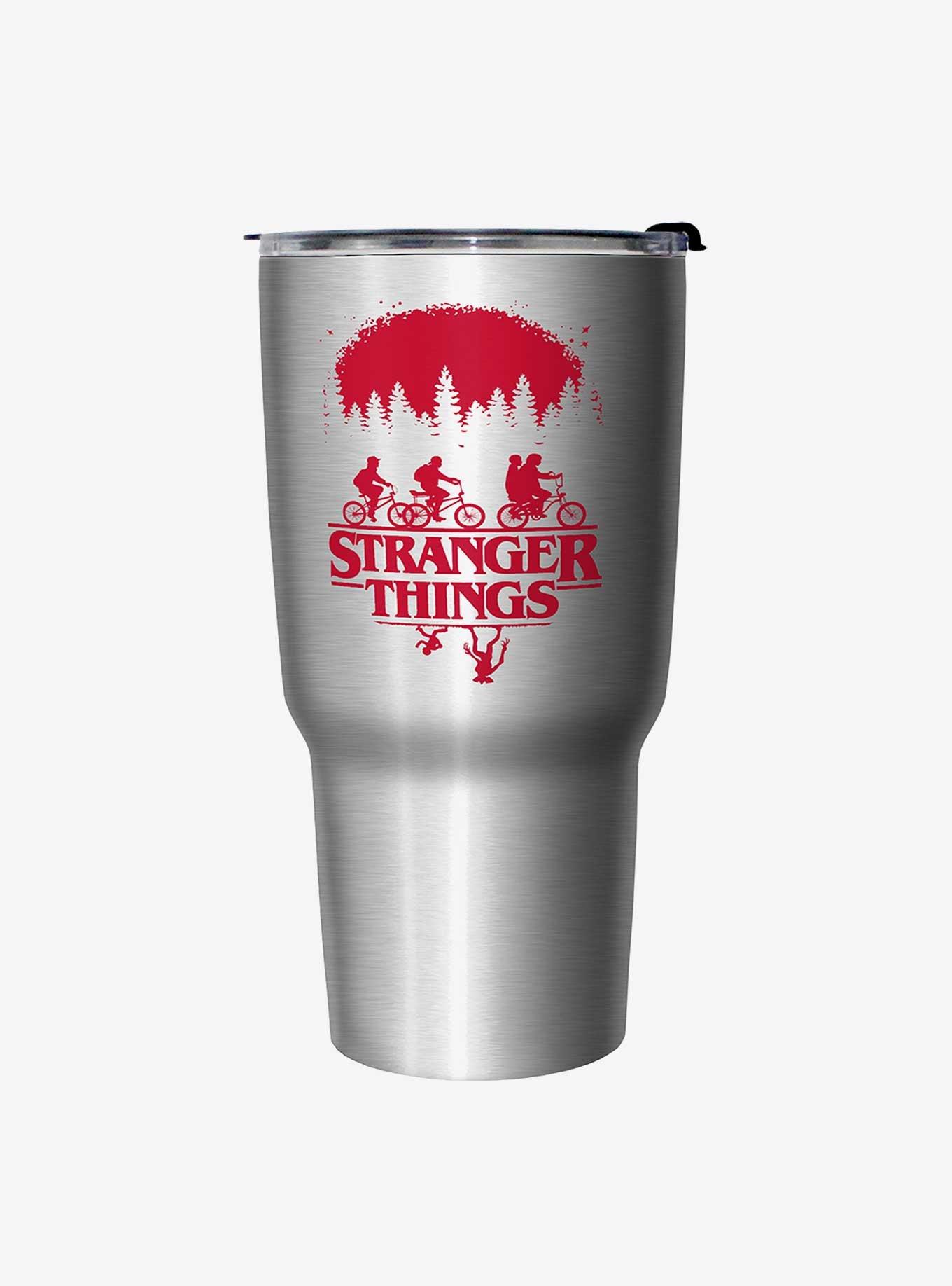 Stranger Things Riding Bikes Travel Mug, , hi-res