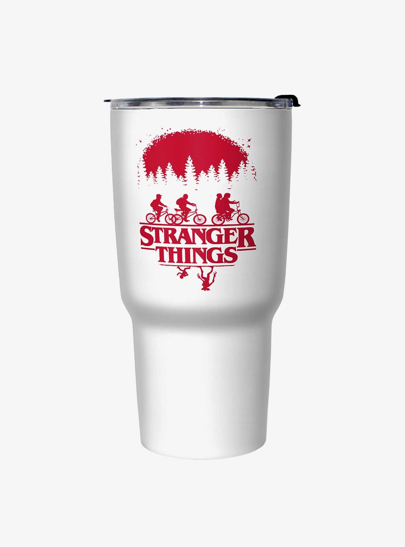 Stranger Things Riding Bikes Travel Mug, , hi-res