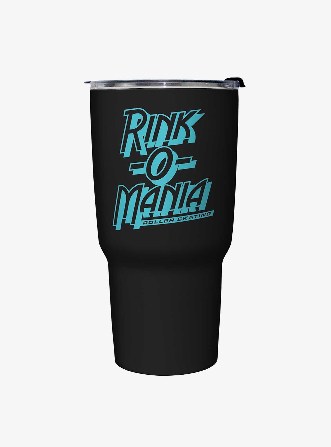 Stranger Things Rink-O-Mania Logo Travel Mug, , hi-res