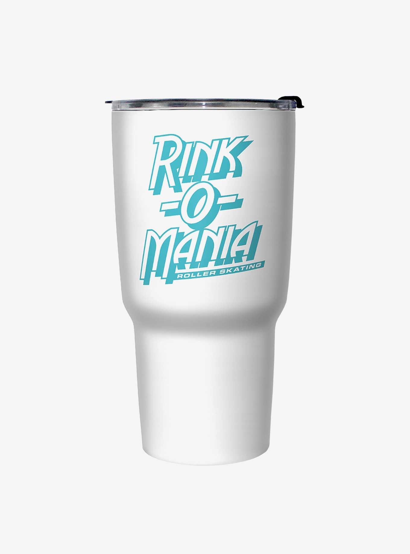 Stranger Things Rink-O-Mania Logo Travel Mug, , hi-res