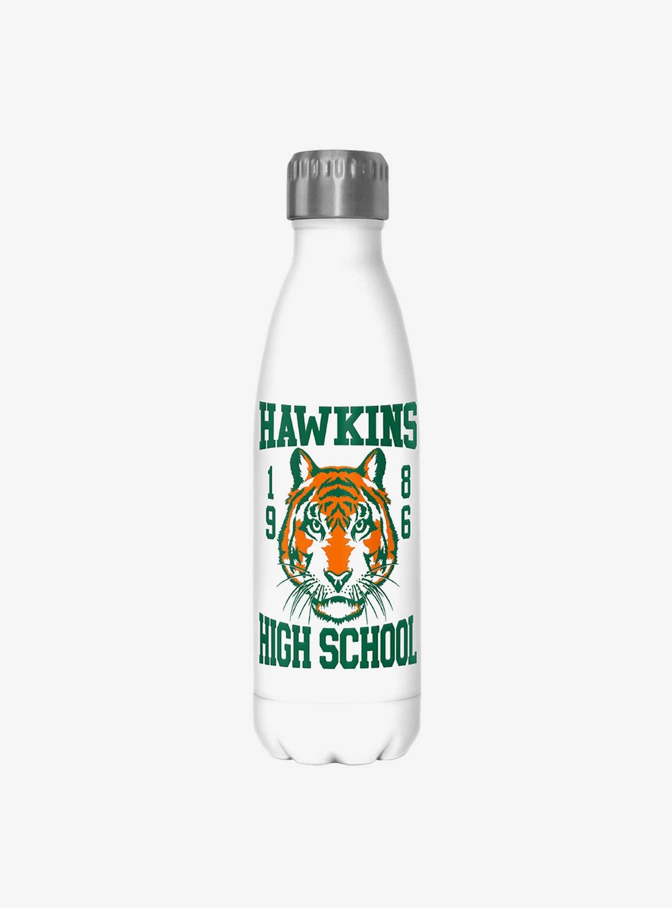 Stranger Things Hawkins High School Stainless Steel Water Bottle, , hi-res