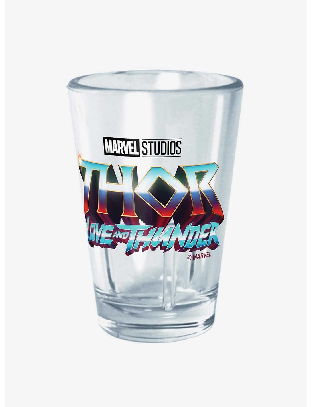 Marvel Thor: Love and Thunder Logo Mini Glass, , hi-res