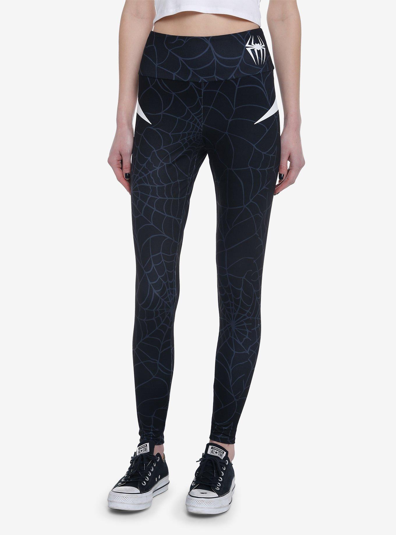 Her Universe Marvel Spider-Man: Across The Spider-Verse Ghost-Spider  Leggings Plus Size