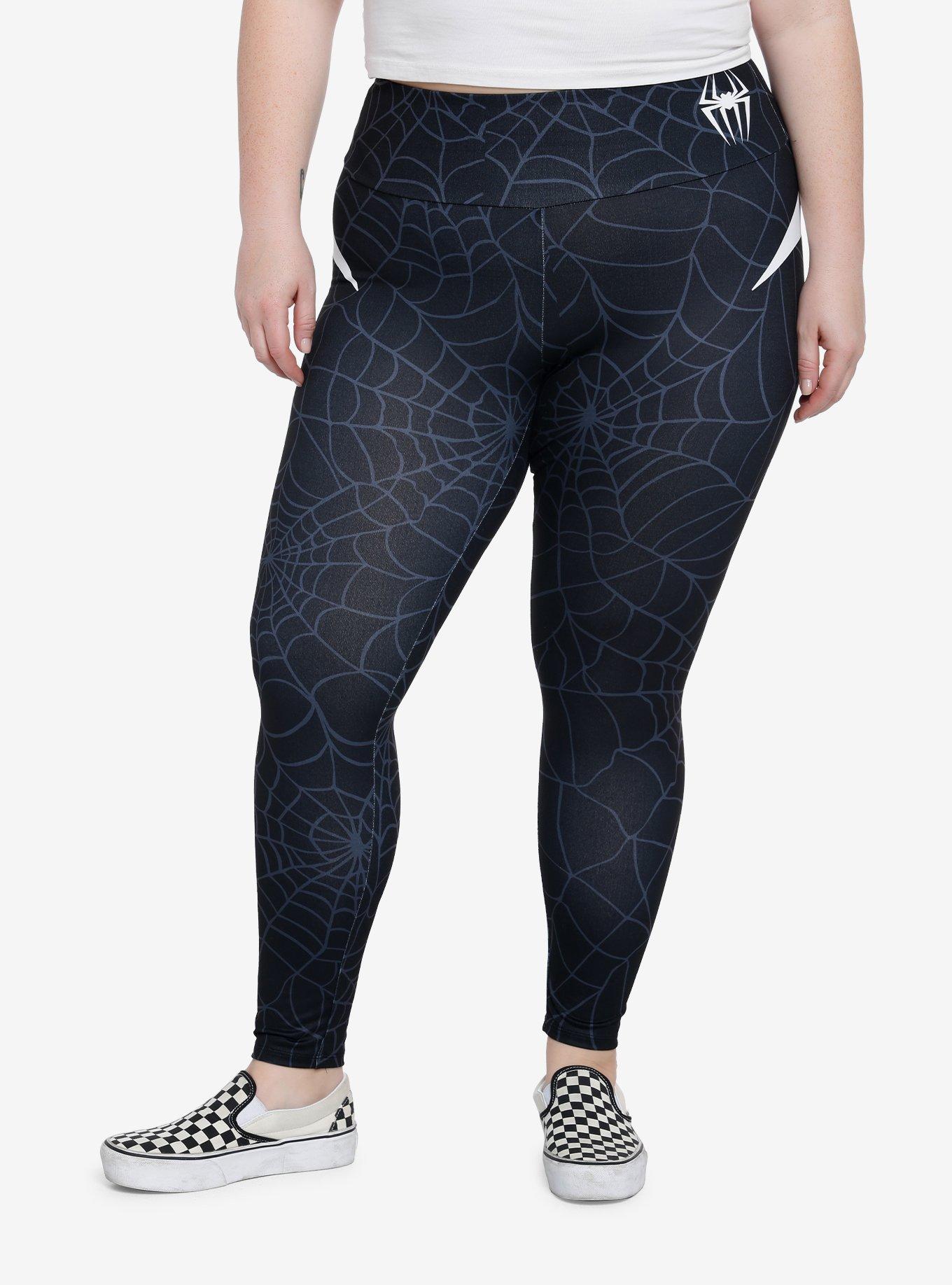 Her Universe Marvel Spider-Man: Across The Spider-Verse Ghost-Spider  Leggings Plus Size