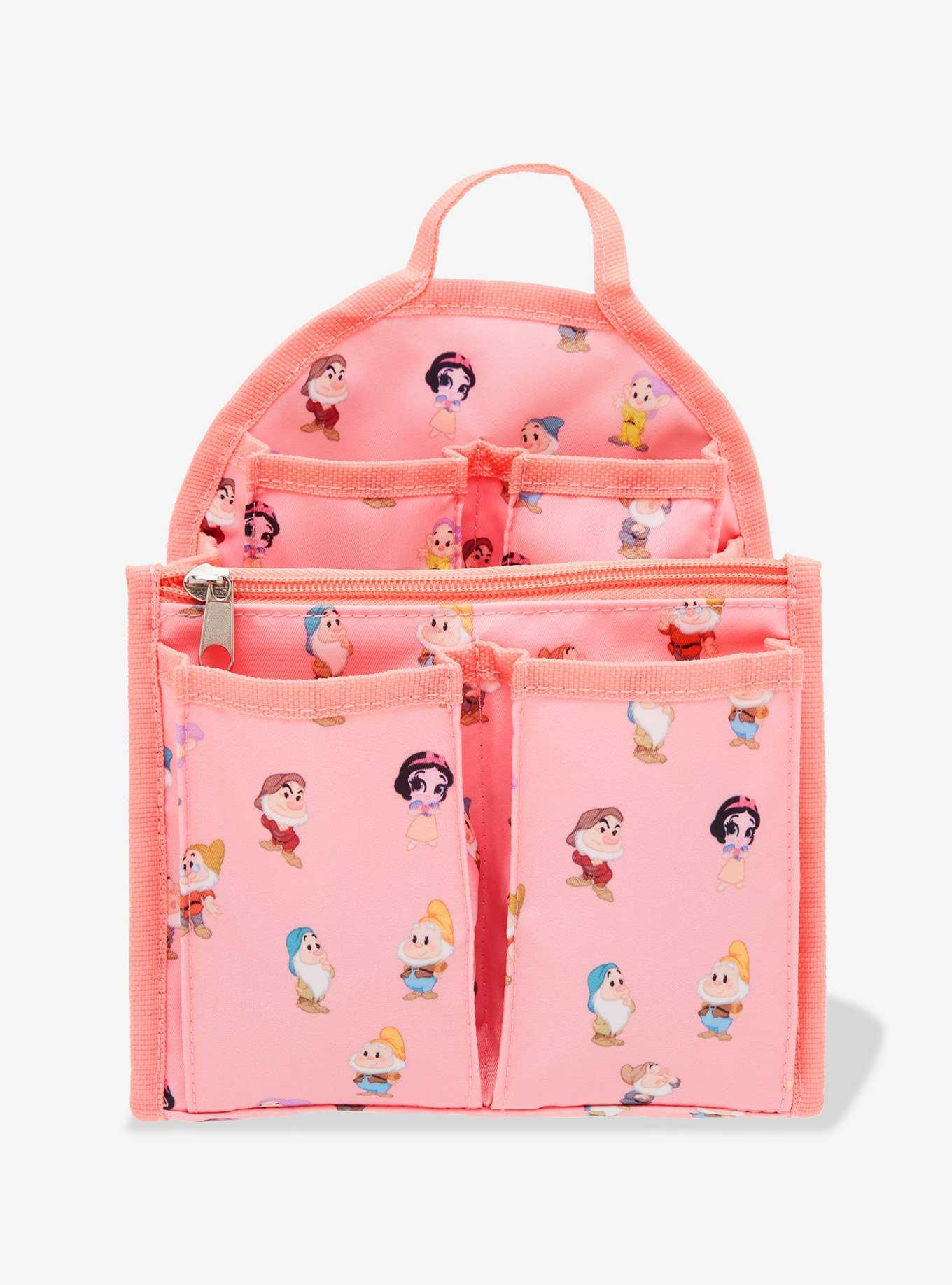 Disney Snow White and the Seven Dwarfs Character Allover Print Backpack Organizer - BoxLunch Exclusive, , hi-res
