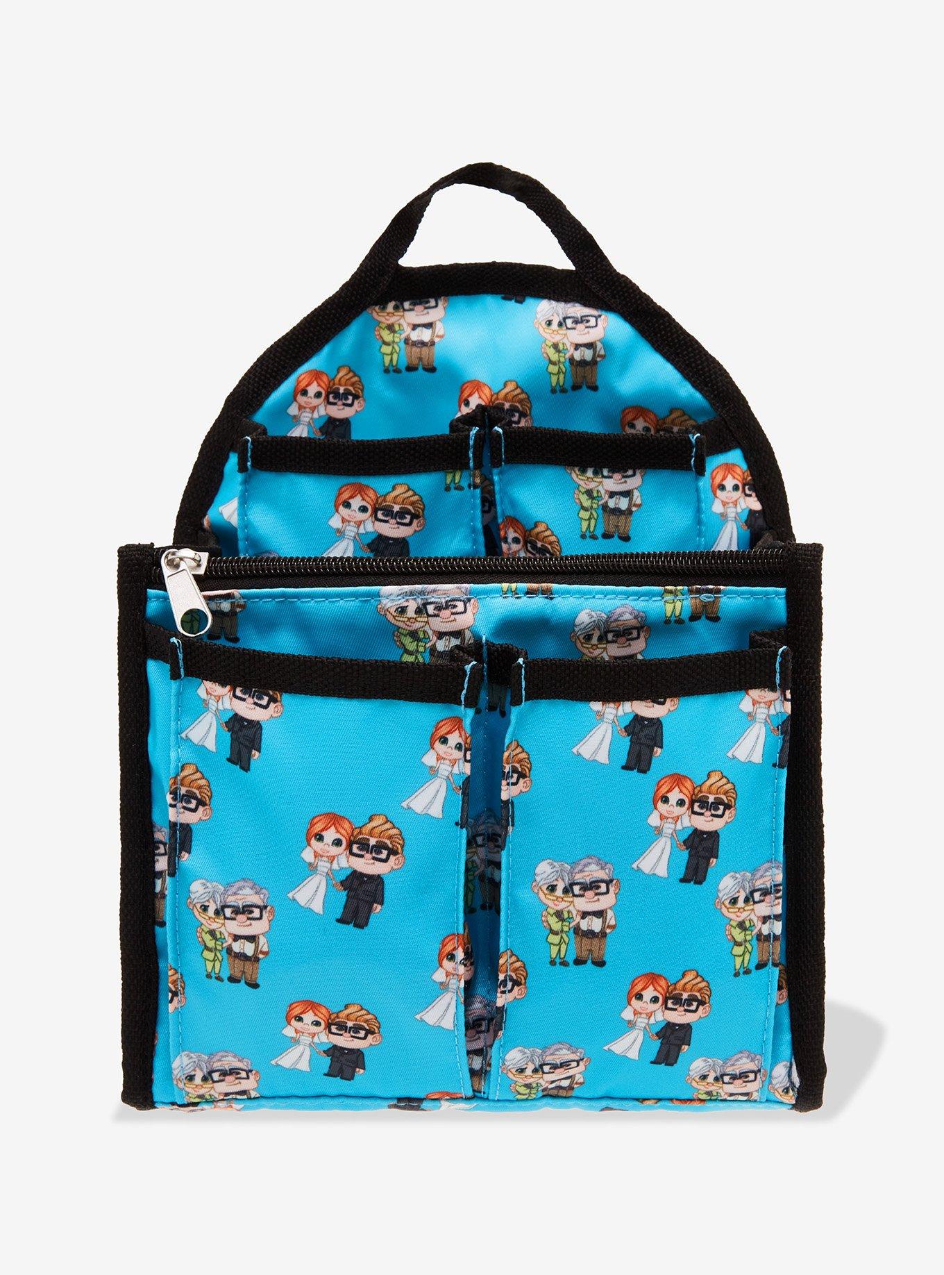 Disney Pixar Up Carl & Ellie Allover Print Backpack Organizer - BoxLunch  Exclusive