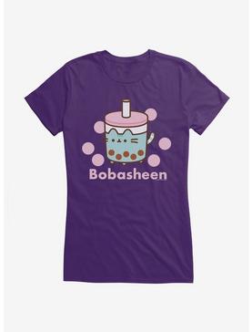 Plus Size Pusheen Sips Bobasheen Girls T-Shirt, , hi-res