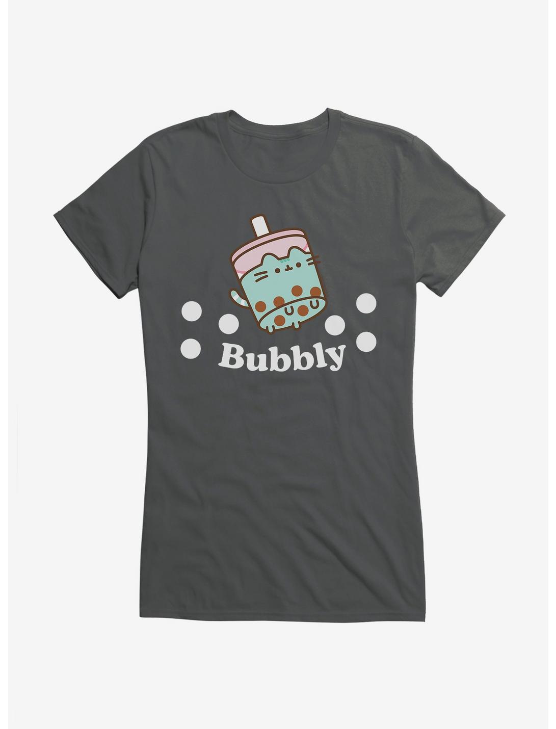 Pusheen Sips Bubbly Boba Girls T-Shirt, , hi-res
