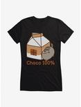 Pusheen Sips Choco 100 Percent Girls T-Shirt, , hi-res