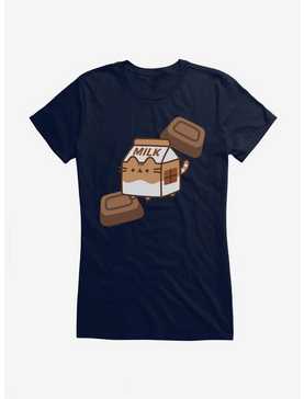 Pusheen Sips Chocolate Milk Box Girls T-Shirt, , hi-res