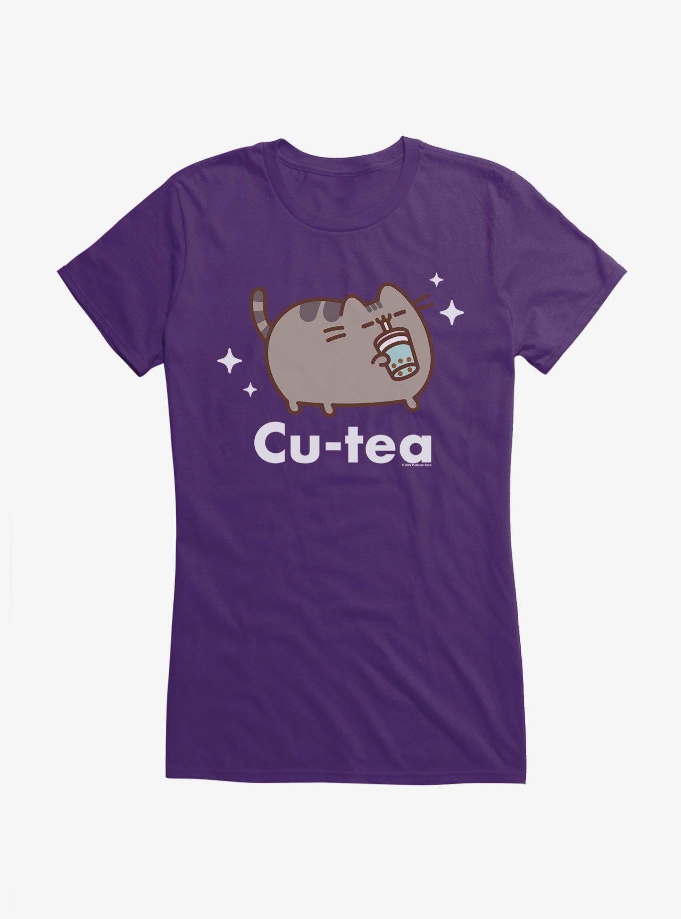 Pusheen Sips Cu-Tea Girls T-Shirt, , hi-res