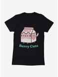 Pusheen Sips Berry Cute Womens T-Shirt, , hi-res