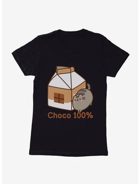 Pusheen Sips Choco 100 Percent Womens T-Shirt, , hi-res