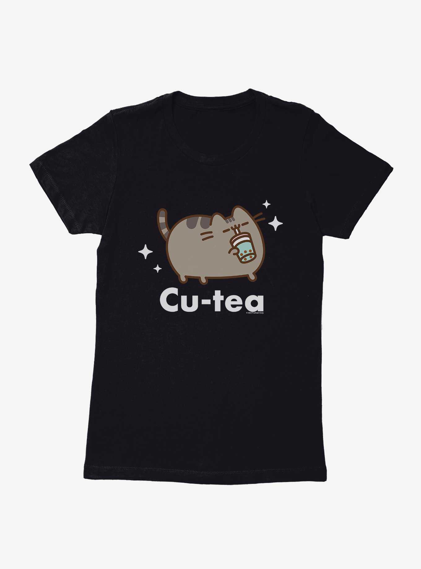 Pusheen Sips Cu-Tea Womens T-Shirt, , hi-res