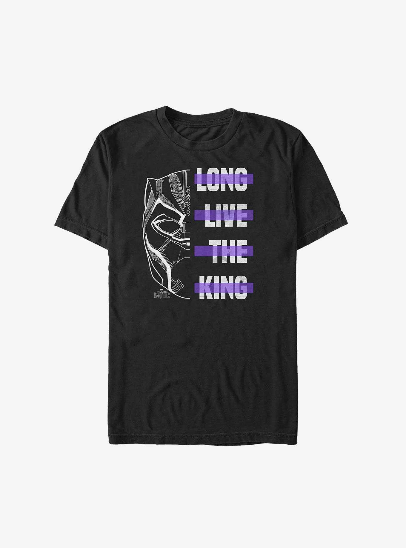 Marvel Black Panther Long Live The King Extra Soft T-Shirt, , hi-res
