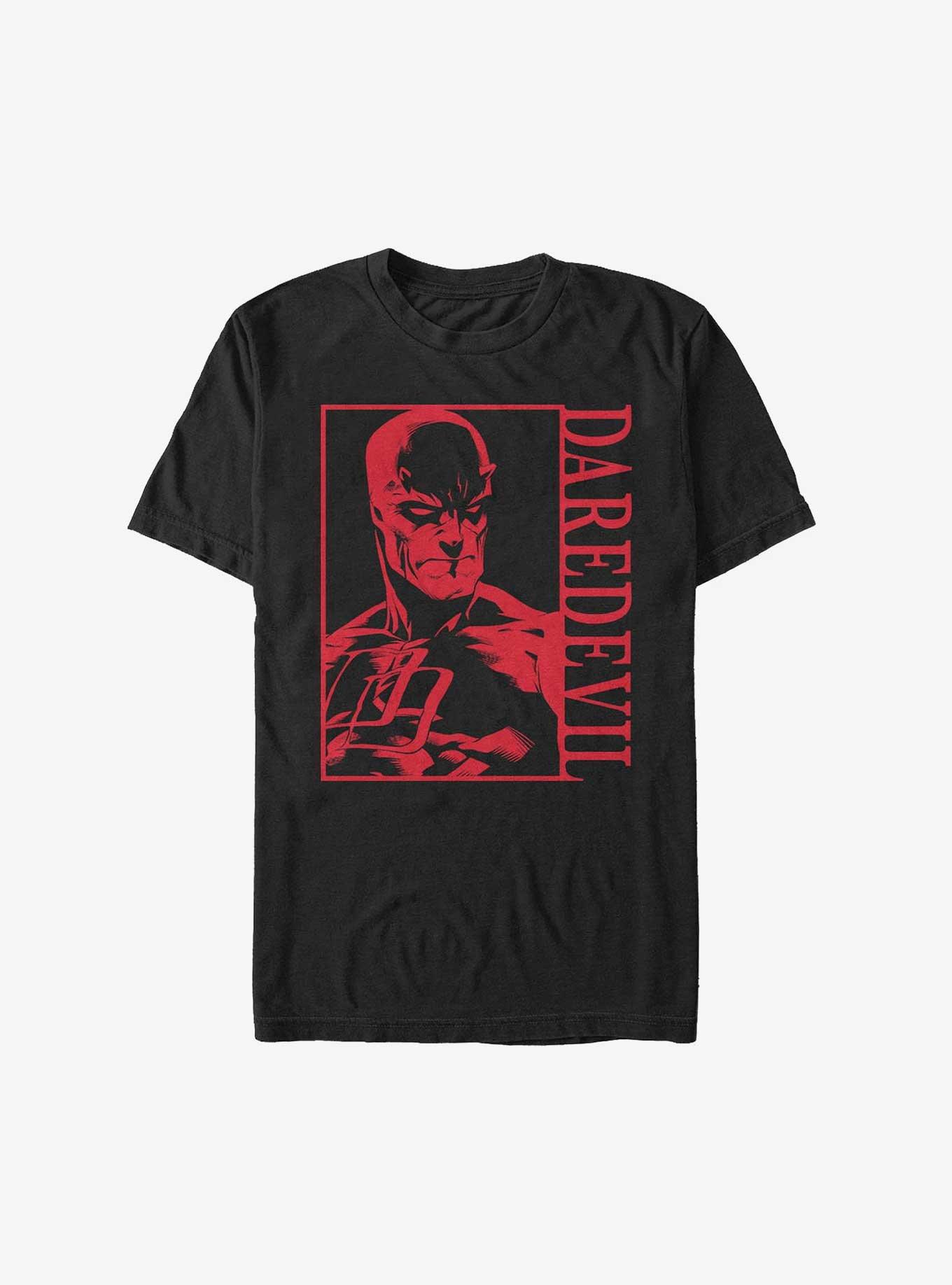 Marvel Daredevil Portrait Extra Soft T-Shirt, BLACK, hi-res