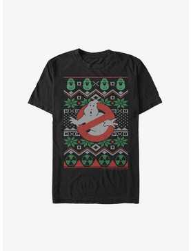 Ghostbusters Logo Ugly Christmas Extra Soft T-Shirt, , hi-res