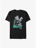 Marvel Guardians of the Galaxy Neon Baby Groot Extra Soft T-Shirt, BLACK, hi-res