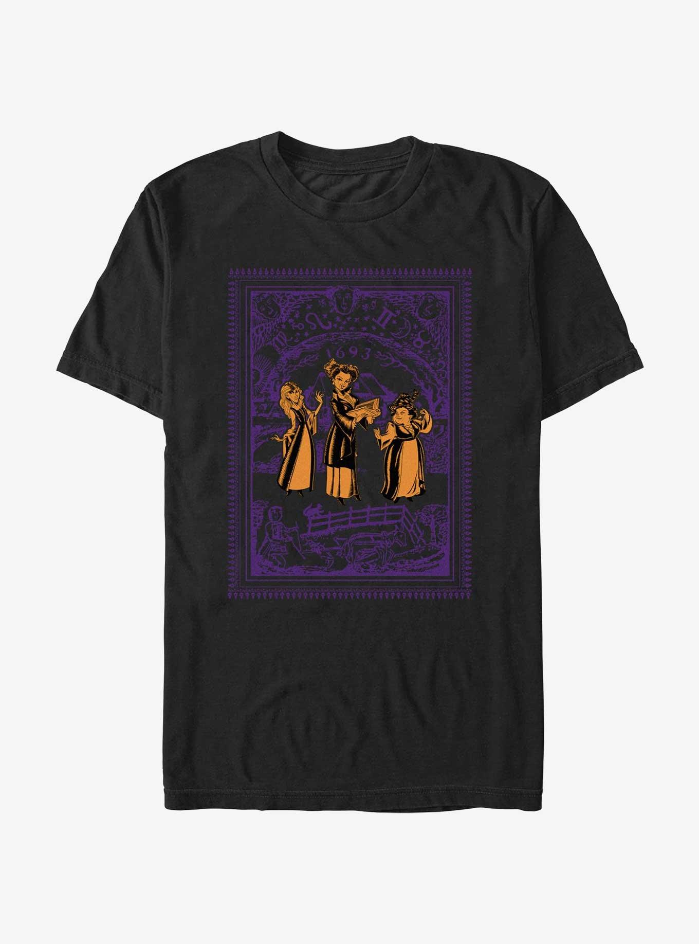 Disney Hocus Pocus Sisters Sarah, Winnie, and Mary Extra Soft T-Shirt, , hi-res