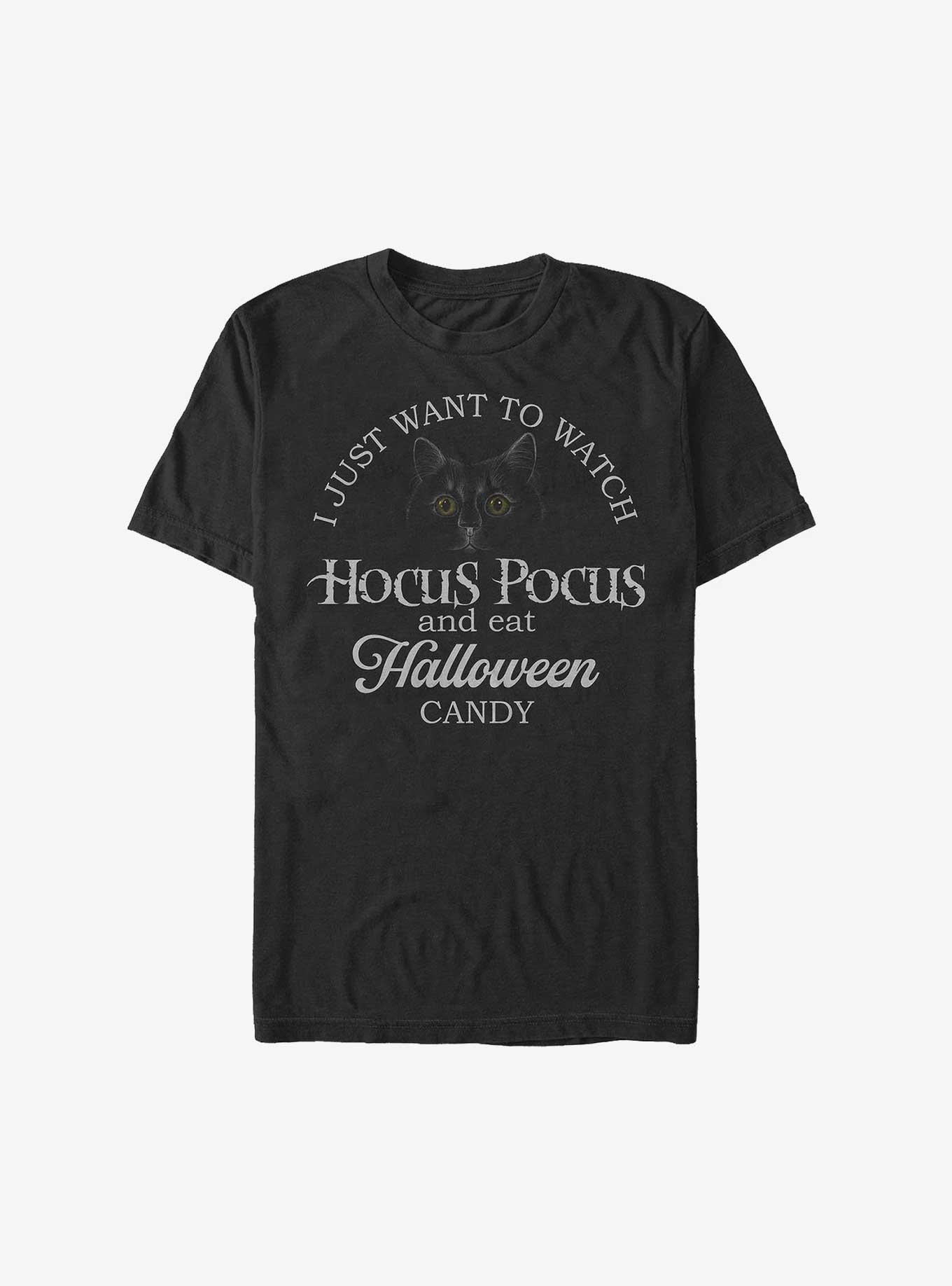 Disney Hocus Pocus Watch and Eat Candy Extra Soft T-Shirt