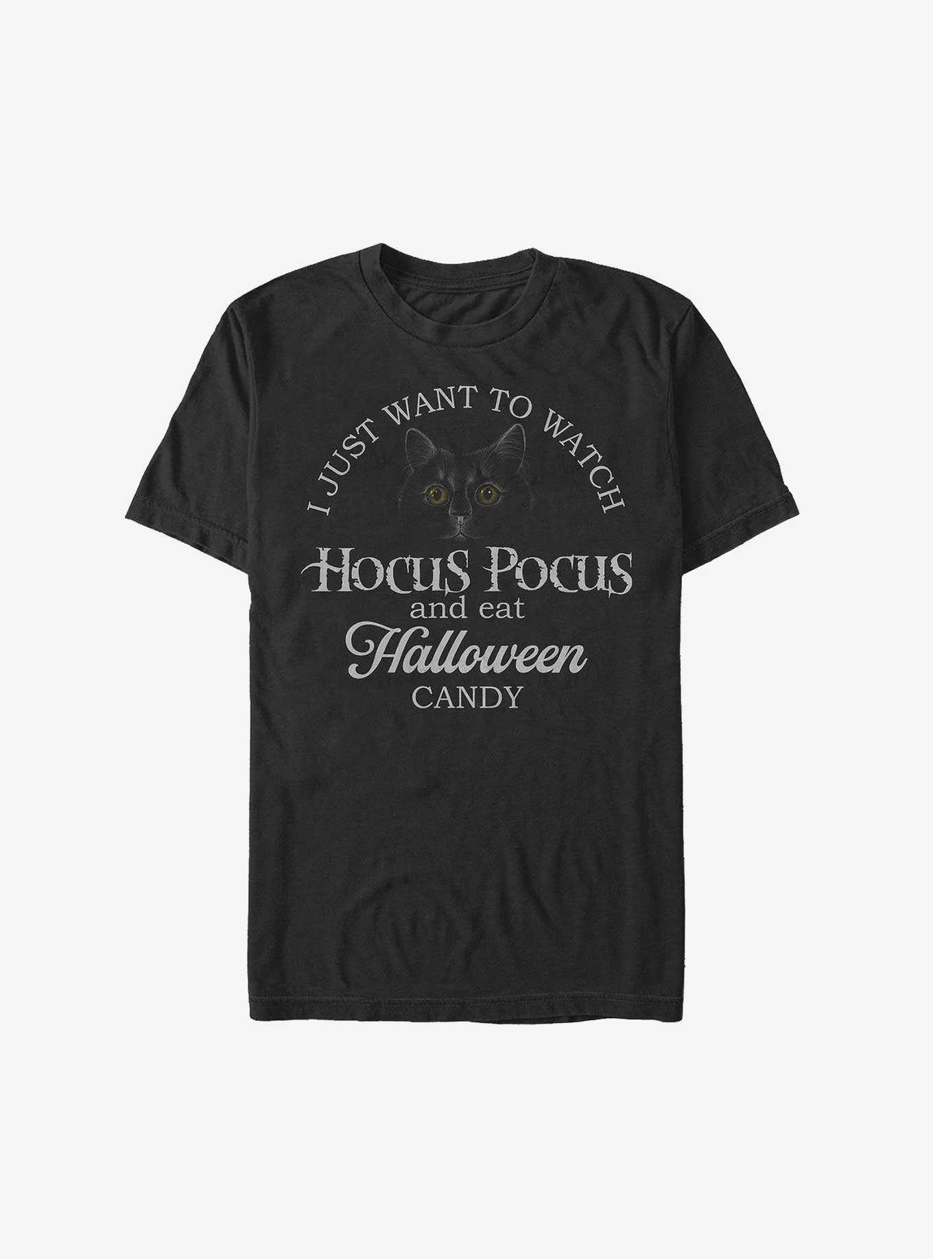 Disney Hocus Pocus Watch Hocus Pocus and Eat Candy Extra Soft T-Shirt, , hi-res